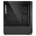 Sharkoon TK4 RGB - Midi Tower - PC - Schwarz - ATX - micro ATX - Mini-ITX - Multi - Taschenlüfter