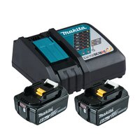 Makita 199480-6 - Batterie- & Ladegerät-Set - Lithium-Ion (Li-Ion) - 6 Ah - 18 V - Makita - 2 Stück(e)