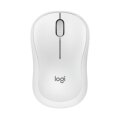 Logitech M240 Silent - Beidhändig - RF Wireless + Bluetooth - Weiß