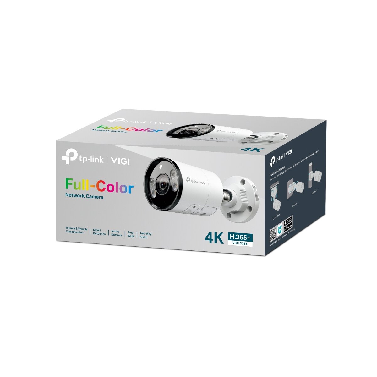 TP-LINK VIGI C385 V1.6 - Netzwerk-Überwachungskamera - schwenken / neigen