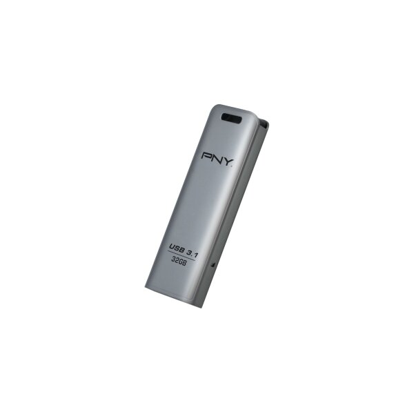 PNY FD32GESTEEL31G-EF - 32 GB - 3.2 Gen 1 (3.1 Gen 1) - 20 MB/s - Dia - Edelstahl