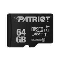 PATRIOT Memory PSF64GMDC10, 64 GB, MicroSDXC, Klasse 10, UHS-I, 80 MB/s, Class 1 (U1)