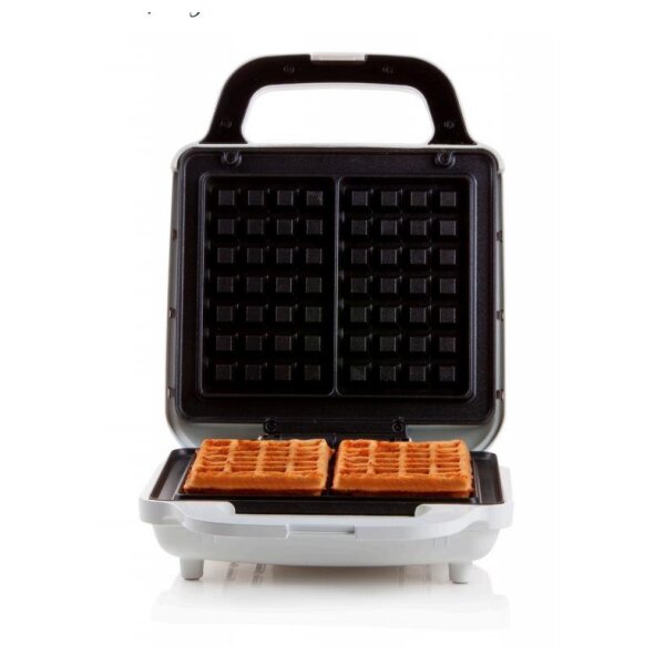 Domo DO9222W - 2 Waffel(n) - Rechteckig - Schwarz - Weiß - 900 W - 302 mm - 243 mm