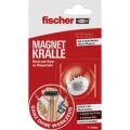 fischer MAGNET KRALLE - Passive Halterung - Tisch/Bank - Kühlschrank - Indoor - Grau