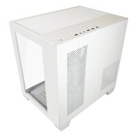 LC-Power Gaming 807W - Midi Tower - PC - Weiß - ATX - EATX - micro ATX - Mini-ITX - Metall - Kunststoff - Gehärtetes Glas - Blau - Grün - Rot