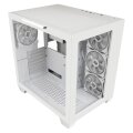 LC-Power Gaming 807W - Midi Tower - PC - Weiß - ATX - EATX - micro ATX - Mini-ITX - Metall - Kunststoff - Gehärtetes Glas - Blau - Grün - Rot