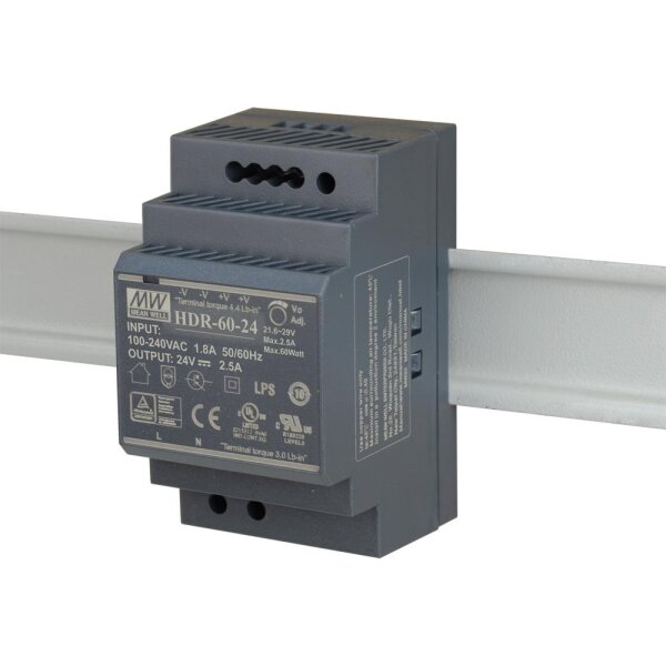 D-Link DIS-H60-24 - 60 W - 85 - 264 V - 47 - 63 Hz - 1.2 A - 30 ms - 90%
