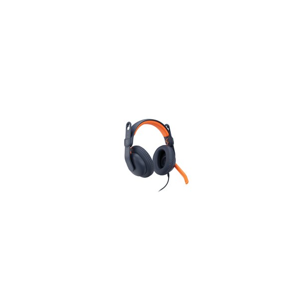 Logitech Zone Learn - Kabelgebunden - Ausbildung - 192 g - Kopfhörer - Blau - Orange