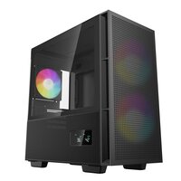 Deepcool CH360 DIGITAL Tower Micro ATX Sort - Tower - ATX