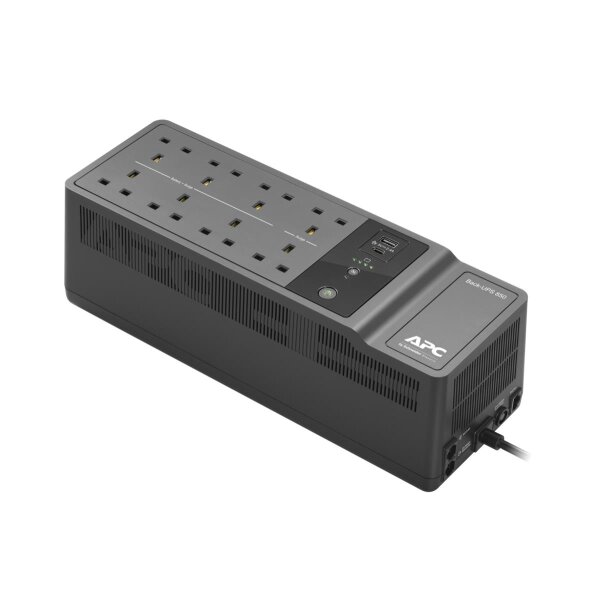 APC BE850G2-UK - Standby (Offline) - 0,85 kVA - 520 W - Sine - 180 V - 266 V