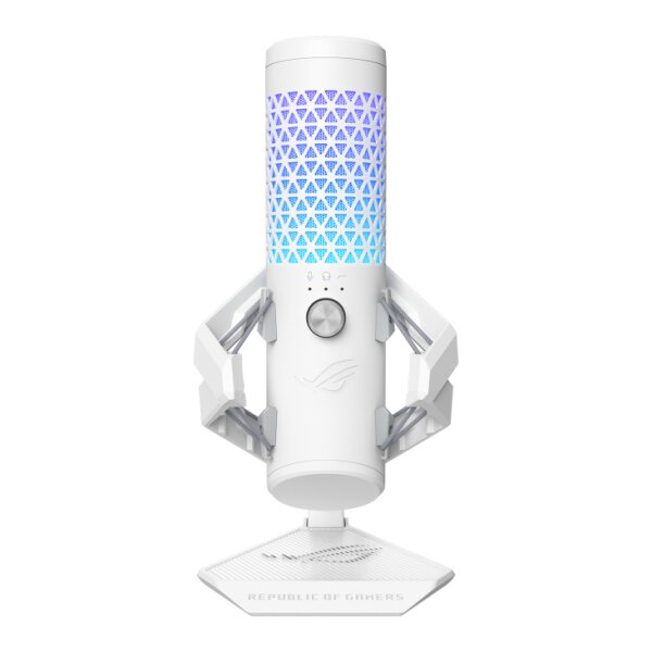 ASUS Mikrofon Rog Carnyx Microphone White - Mikrofon - Lautstärkeregler