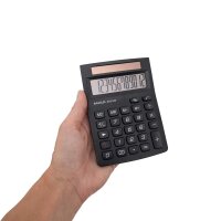 Jakob Maul GmbH MAUL ECO 650 - Tasche - Einfacher Taschenrechner - 12 Ziffern - 1 Zeilen - Solar - Schwarz