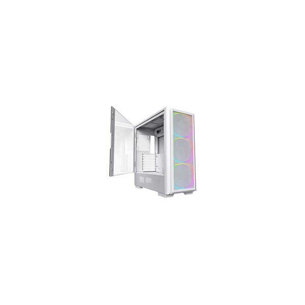 MONTECH Sky Two GX Midi-Tower Tempered Glass - weiß W - Midi/Minitower - ATX