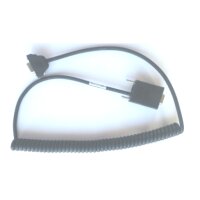 Zebra CBL-58918-03, Schwarz, 0,8 m, RS232, DB9