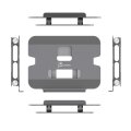 j5create JTS127-N Multi-Winkel Laptopständer - Laptop- & Tablet-Ständer - Schwarz - Grau - Aluminium - 40,6 cm (16") - 4 kg - 226 mm