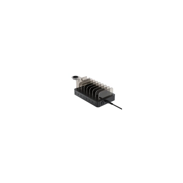 Conceptronic OZUL 8-Port 75W USB-PD Ladestation - Drinnen - AC - 12 V - Schwarz