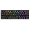 Sharkoon Gaming Tastatur PureWriter W65 schwarz-rot DE - Tastatur