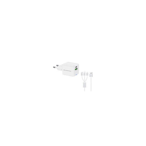 Conceptronic CARICATORE Usb Pd GaN a 2P da 33 W