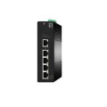 LevelOne Switch 5x GE IGS-2105P 4xPoE Outputs schwarz - Switch - 1 Gbps