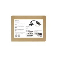 Conceptronic PCI Express Card 4-Port RS232 DB9 Adapter - PCI