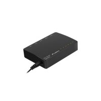 Lanberg DSP3-1005-60W - Unmanaged - Gigabit Ethernet (10/100/1000) - Vollduplex - Power over Ethernet (PoE) - Wandmontage