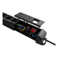 Lanberg SP1-05F-0150-BK, 1,5 m, Drinnen, Typ F, Gerade,...