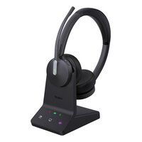 Yealink WH64 Dual UC, Kabellos, 20 - 20000 Hz, Büro/Callcenter, 331 g, Kopfhörer, Schwarz