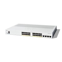 Cisco Catalyst 1200, Managed, L2, Gigabit Ethernet (10/100/1000), Power over Ethernet (PoE), Rack-Einbau, 1U
