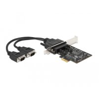Delock 90048, PCIe, Seriell, PCIe 2.0, RS-422/485, 256 B,...