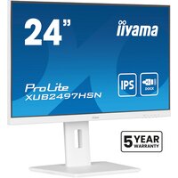Iiyama TFT XUB2497HSN 60.5cm IPS wei 24/1920x1080/HDMI/DP/3xUSB/USBC/hoev - Flachbildschirm (TFT/LCD) - 24"