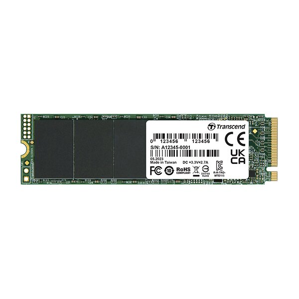 Transcend 115S, 500 GB, M.2, 3200 MB/s