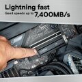 Crucial T500 - SSD - 1 TB - intern - PCIe 4.0 (NVMe)