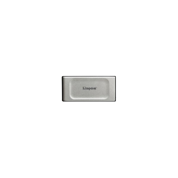 Kingston 1000G Tragbare SSD XS2000 - 1 TB - USB Typ-C - 3.2 Gen 2 (3.1 Gen 2) - 2000 MB/s - Schwarz - Silber