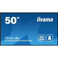 Iiyama LH5060UHS-B1AG, Digitale A-Platine, 125,7 cm (49.5"), LED, 3840 x 2160 Pixel, WLAN, 24/7