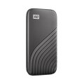 WD My Passport - 500 GB - USB Typ-C - 3.2 Gen 2 (3.1 Gen 2) - 1050 MB/s - Passwortschutz - Grau