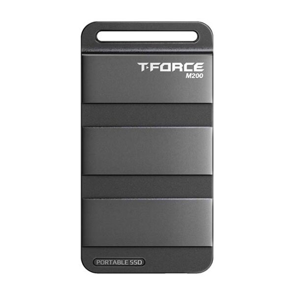 Team Group T-FORCE M200 - 1 TB - USB Typ-C - USB 3.2 Gen 2x2 - 2000 MB/s - 20 Gbit/s - Schwarz