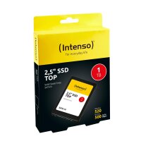 Intenso Top, 1 TB, 2.5", 550 MB/s, 6 Gbit/s