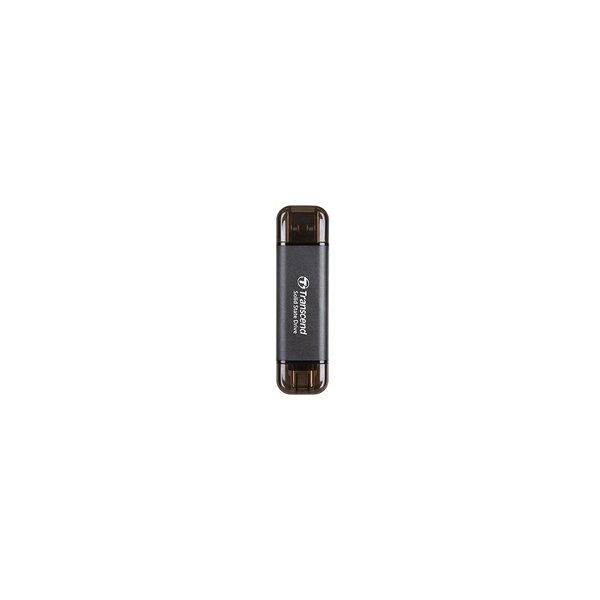 Transcend ESD310C - 256 GB - USB Typ-A auf USB Typ-C - USB 3.2 Gen 2x2 - 1050 MB/s - Schwarz