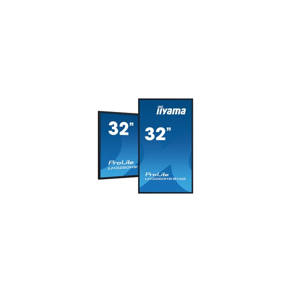 Iiyama Ein Full HD 31.5" (80 cm) professionelles Quer- und Hochformat Digital-Signage-Display mit erweiterten Steuerungs- und Konnektivitätsoptionen - Digitale A-Platine - 80 cm (31.5") - LED - 1920 x 1080 Pixel - WLAN - 24/7