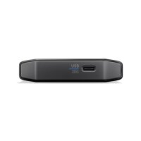 SANDISK PROFESSIONAL SanDisk PRO-BLADE TRANSPORT, SSD-Gehäuse, 20 Gbit/s, USB Anschluss, Schwarz