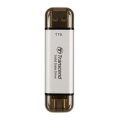 Transcend ESD310 - 1 TB - USB Type-A / USB Type-C - 1050 MB/s - 10 Gbit/s - Silber