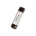 Transcend ESD310 - 1 TB - USB Type-A / USB Type-C - 1050 MB/s - 10 Gbit/s - Silber