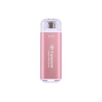 Transcend TS2TESD300P, 2 TB, USB Typ-C, 1050 MB/s, Blau