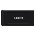 Kingston 2TB XS1000 External USB 3.2 Gen 2 Portable Solid State Drive - 2 TB - USB Typ-C - 3.2 Gen 2 (3.1 Gen 2) - 1050 MB/s - Schwarz