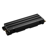 Corsair MP600 ELITE NVMe SSD 1 TB 3D TLC NAND M.2 2280 PCIe Gen4 m. Kühlkörper - NVMe SSD im 2280 Format - 1 TB Speicherkapazität