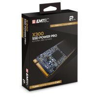 EMTEC X300 - 2 TB - M.2 - 2500 MB/s
