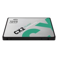 Team Group CX2, 256 GB, 2.5", 520 MB/s, 6 Gbit/s