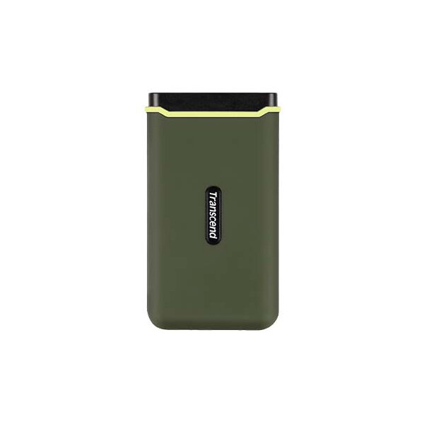 Transcend ESD380C - 2 TB - USB Typ-A auf USB Typ-C - 3.2 Gen 2 (3.1 Gen 2) - 2000 MB/s - Passwortschutz - Grün