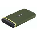 Transcend ESD380C - 2 TB - USB Typ-A auf USB Typ-C - 3.2 Gen 2 (3.1 Gen 2) - 2000 MB/s - Passwortschutz - Grün
