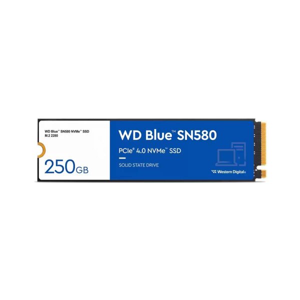 WD Blue SN580, 2 TB, M.2, 4150 MB/s